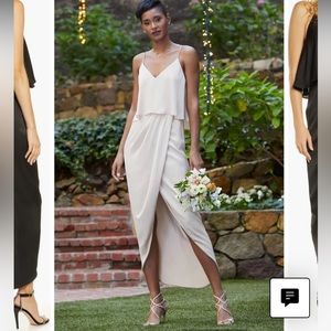 SHONA JOY Luxe Frill Tulip Hem Maxi Dress